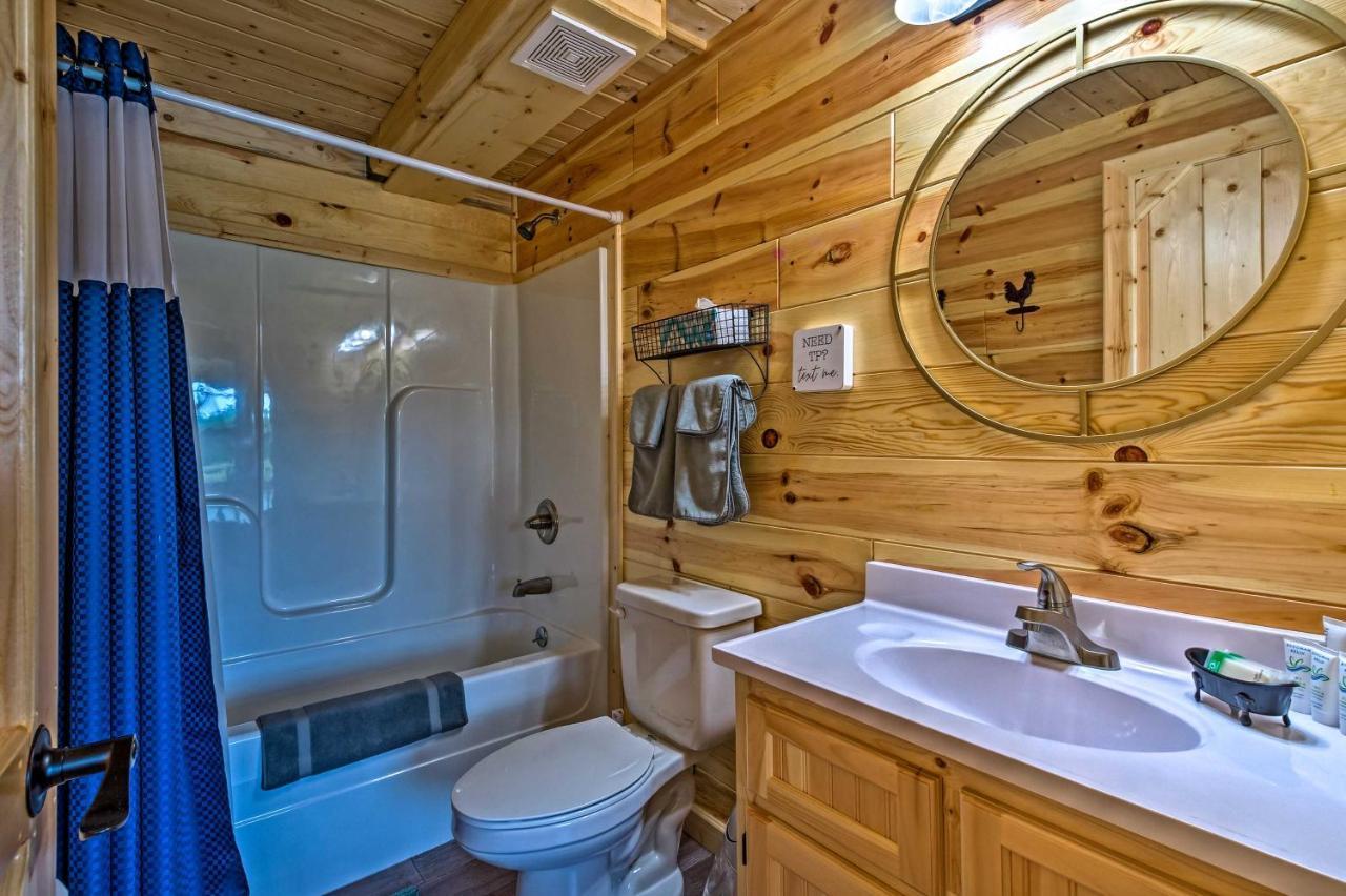 Cozy Lakefront Cabin With On-Site Waterfall And Hiking Villa Cub Run Eksteriør bilde